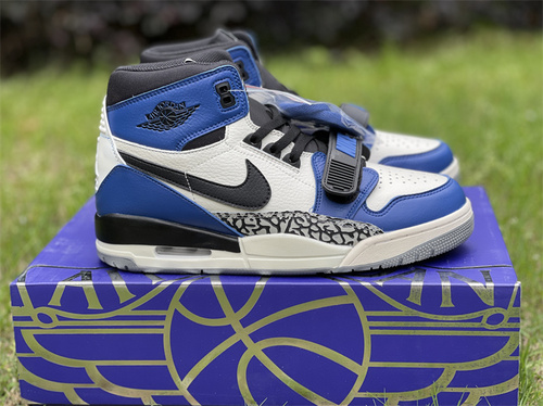 Original version_ Air Jordan Legacy 312 _Storm Blue_ black and blue color_ item number_ AQ4160-104_ full code shipment 36--46-39862998